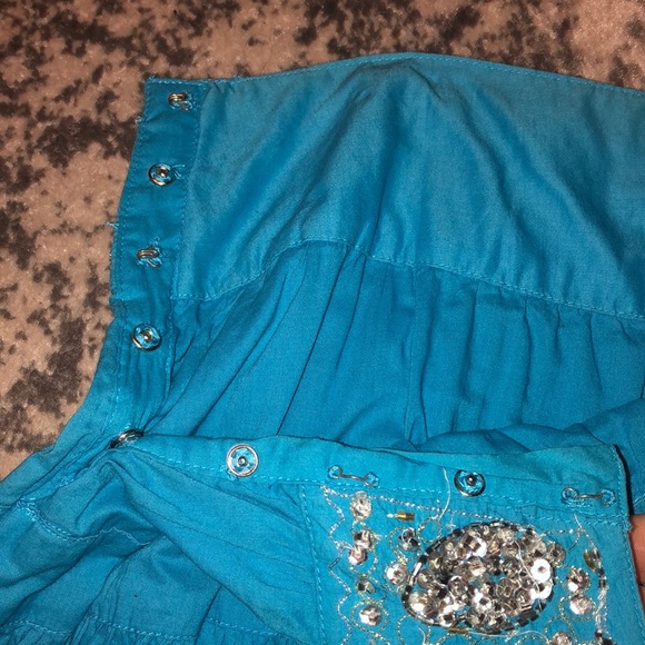 BCBG flowy skirt with sequin and jewel details - Picture 3 of 5